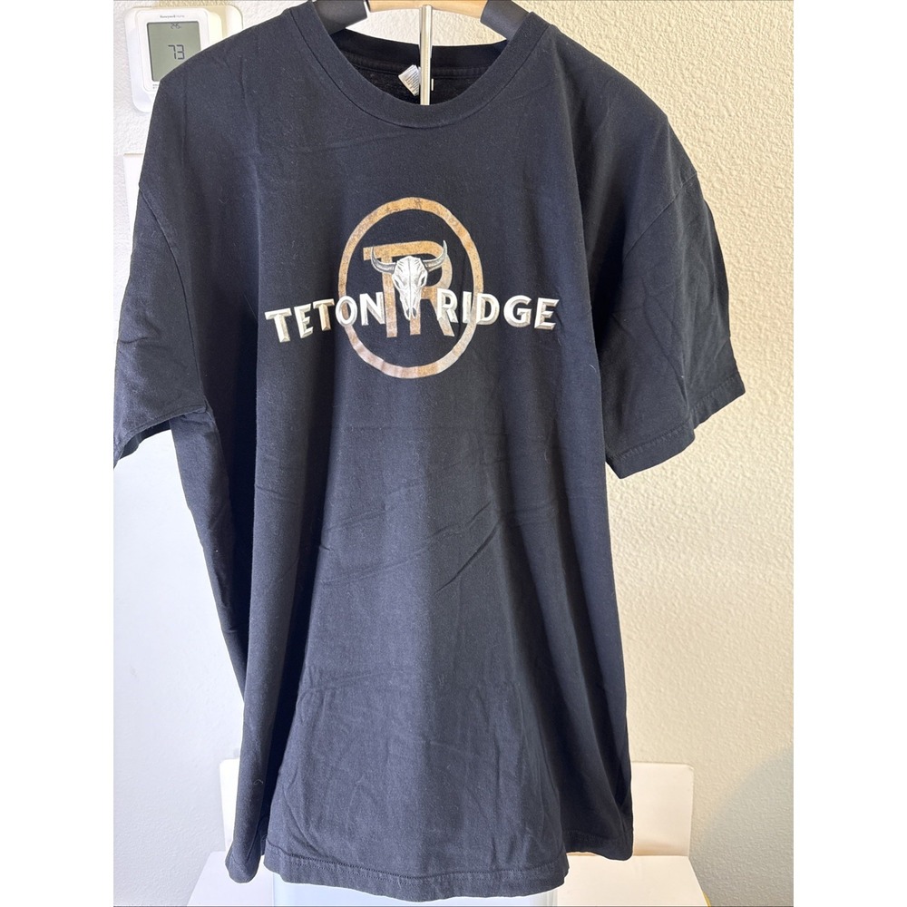 Teton Ridge Men's T-Shirt Black Size XXL